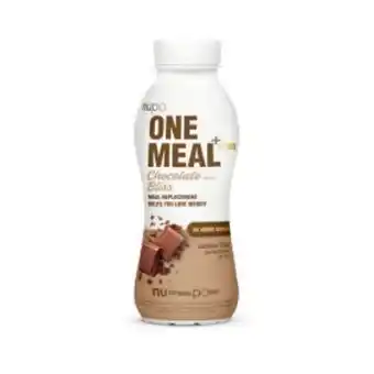 Sunkost Nupo one meal+prime drikkeklar chocolate bliss tilbud