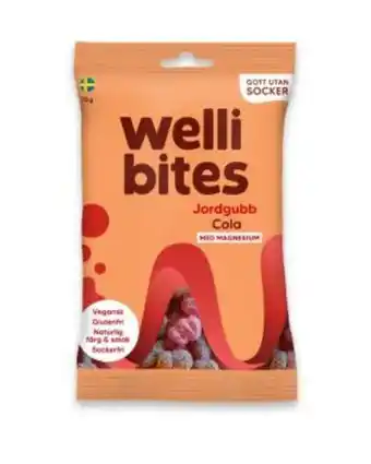 Wellibites jordbær og cola