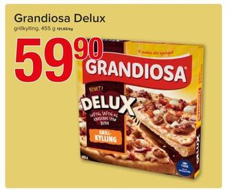 Spar Grandiosa delux tilbud