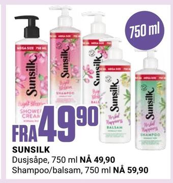 Europris Sunsilk tilbud