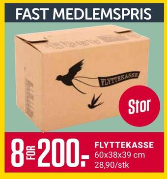 Europris Flyttekasse tilbud