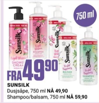 Europris Sunsilk shampoo tilbud