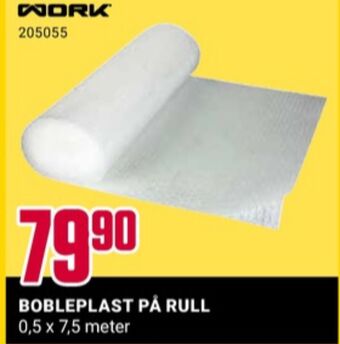 Europris Ukjent bobleplast tilbud