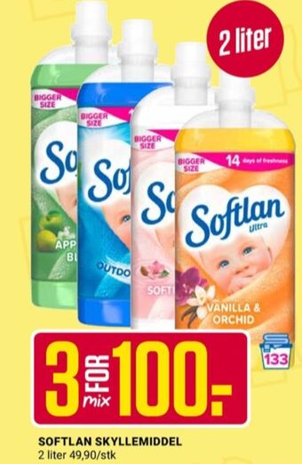 Europris Softlan tøymykner tilbud