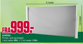 Europris Ukjent levegg tilbud