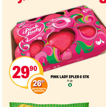 Coop Extra Pink Lady Epler 6 stk tilbud