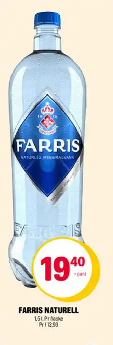 Coop Extra Farris Naturell tilbud