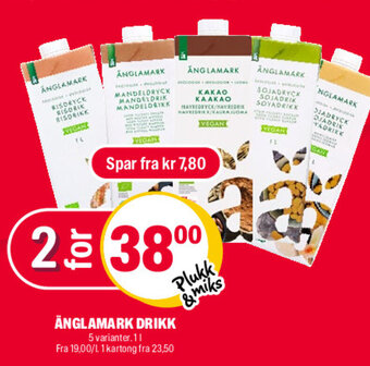 Coop Extra Änglamark Drikk tilbud