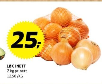 Bunnpris Løk i Nett tilbud