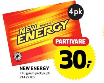 Bunnpris New Energy tilbud