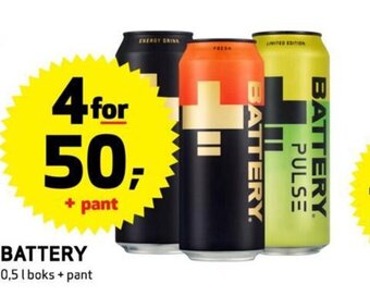 Bunnpris Battery tilbud