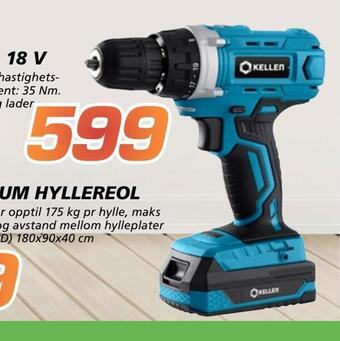 Coop Byggmix Kellen drill 18 v tilbud