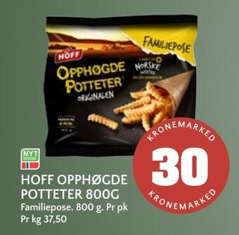 Coop Mega Hoff opphøgde potteter 800g tilbud
