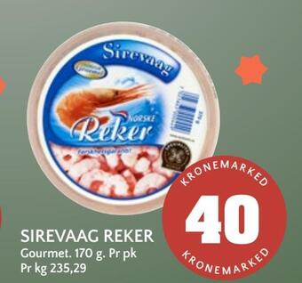 Coop Mega Sirevaag reker tilbud