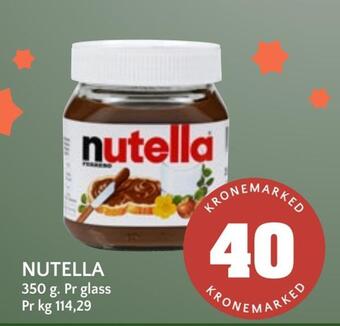 Coop Mega Nutella tilbud