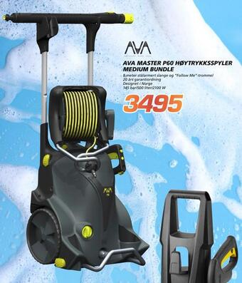 Coop Byggmix Ava master p60 høytrykksspyler medium bundle tilbud