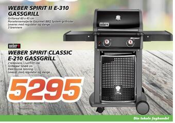 Coop Byggmix Weber spirit classic e-210 gassgrill tilbud
