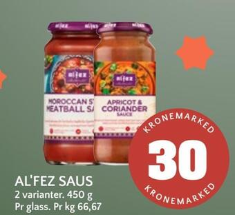Coop Mega Al'fez saus tilbud