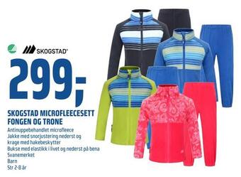 Coop Obs Skogstad microfleecesett fongen og trone tilbud