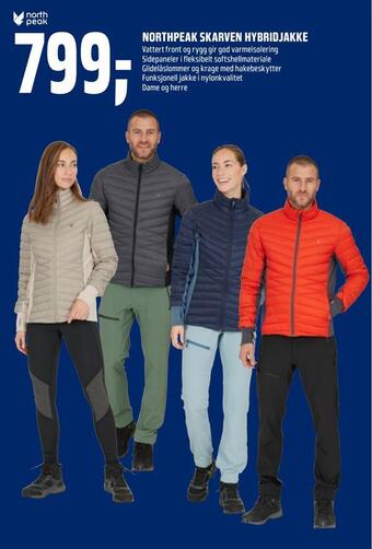 Coop Obs Northpeak skarven hybridjakke tilbud