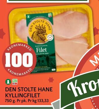 Coop Mega Den stolte hane kyllingfilet tilbud