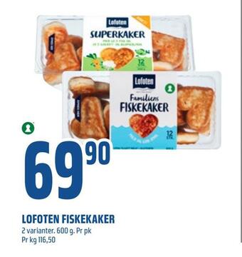 Coop Obs Lofoten fiskekaker tilbud