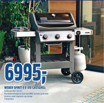 Coop Obs Weber spirit ii e-310 gassgrill tilbud