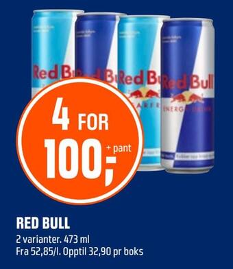 Coop Obs Red bull tilbud