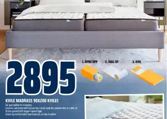 Obs Bygg Kvile madrass 90x200 kvile1 tilbud