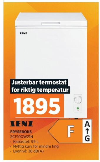 POWER Fryseboks tilbud