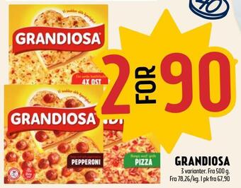 Coop Prix Grandiosa tilbud