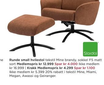 Møbelringen Krakk tilbud
