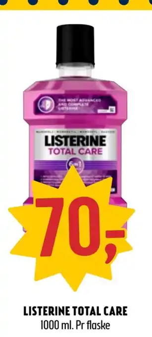 Coop Prix Listerine total care tilbud