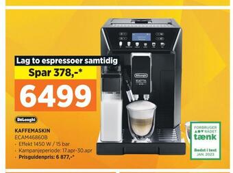 POWER Kaffemaskin tilbud