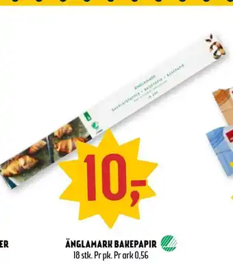 Coop Prix Änglamark bakepapir tilbud
