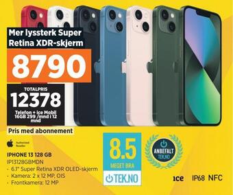 POWER Iphone 13 128 gb tilbud