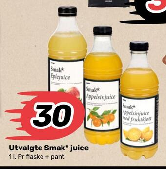 Matkroken Utvalgte smak* juice tilbud