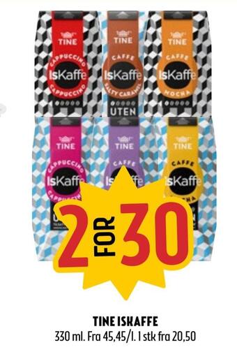 Coop Prix Tine iskaffe tilbud