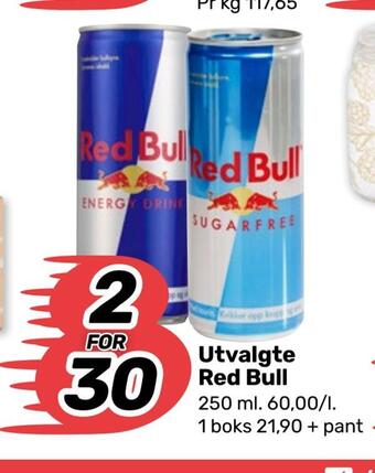 Matkroken Utvalgte red bull tilbud