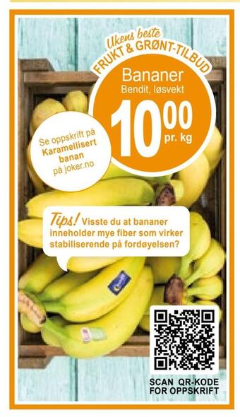 Joker Bananer tilbud