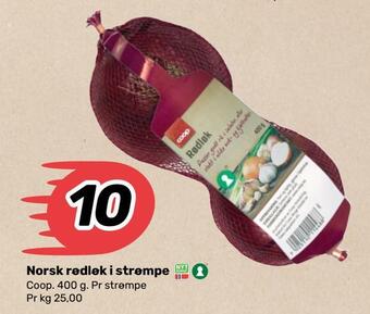 Matkroken Norsk rødløk i strømpe tilbud