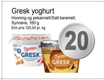 Joker Gresk yoghurt tilbud