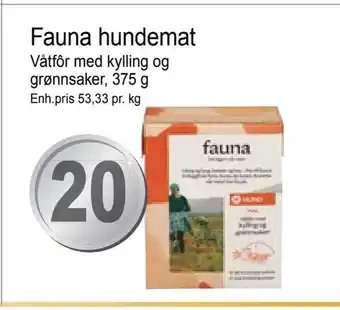 Fauna hundemat
