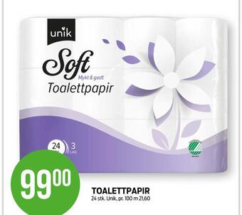 Kiwi Toalettpapir tilbud