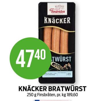 Kiwi Knäcker bratwürst tilbud