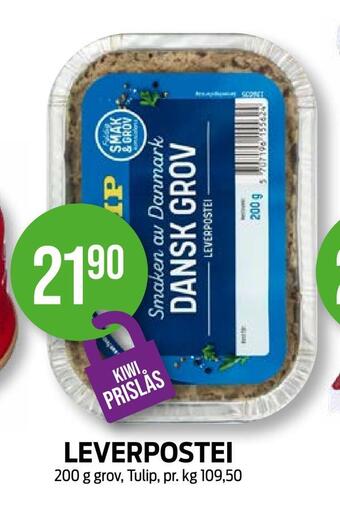 Kiwi Leverpostei tilbud