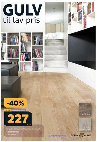 Megaflis Berryalloc glorious jazz xxl lys natur laminatgulv tilbud