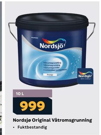Megaflis Nordsjø original våtromsgrunning tilbud