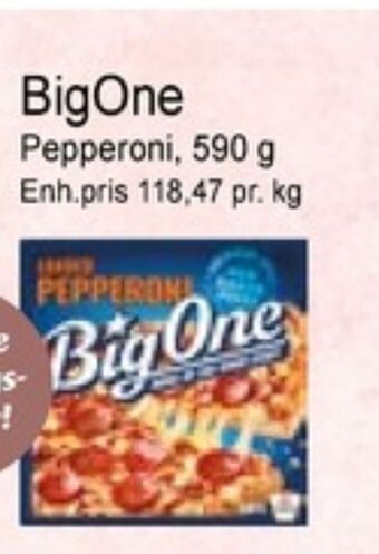 Joker Big one pizza tilbud