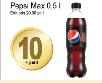 Joker Pepsi max brus tilbud
